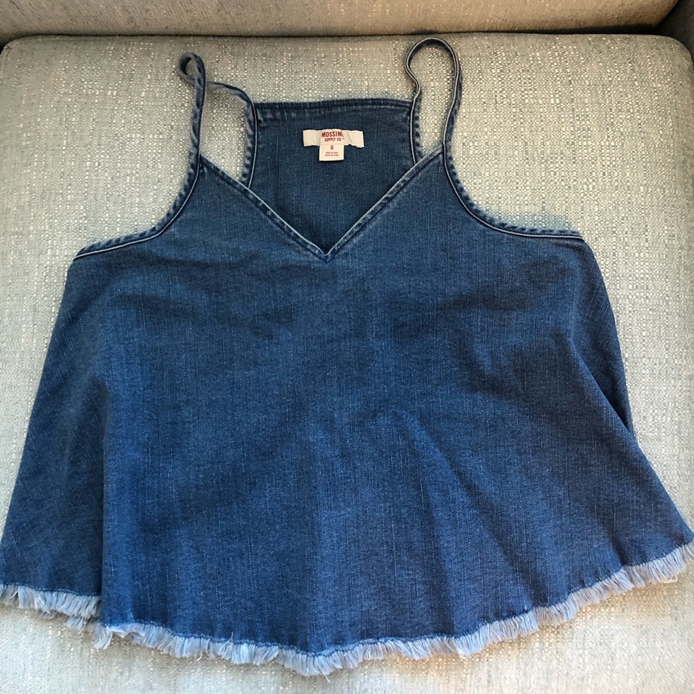 Denim tank top